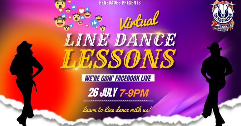 Virtual Line Dance Lessons by Renegades - Online