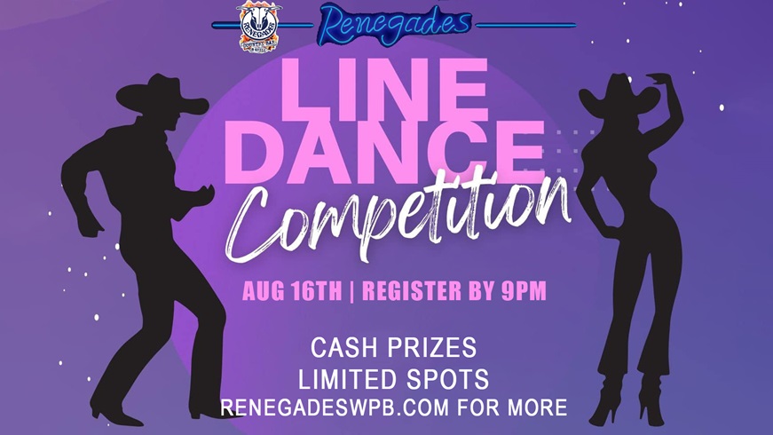 Line Dance Competition at Renegades - West Palm Beach