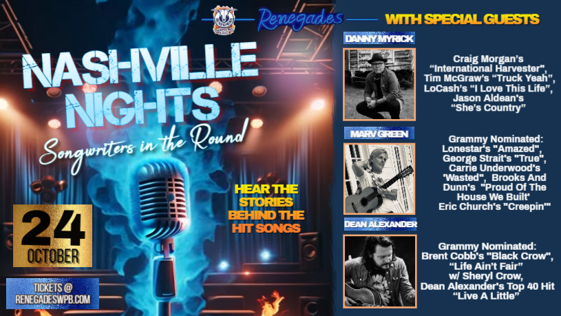 Nashville Nights:  Songwriters in the Round at Renegades - West Palm Beach