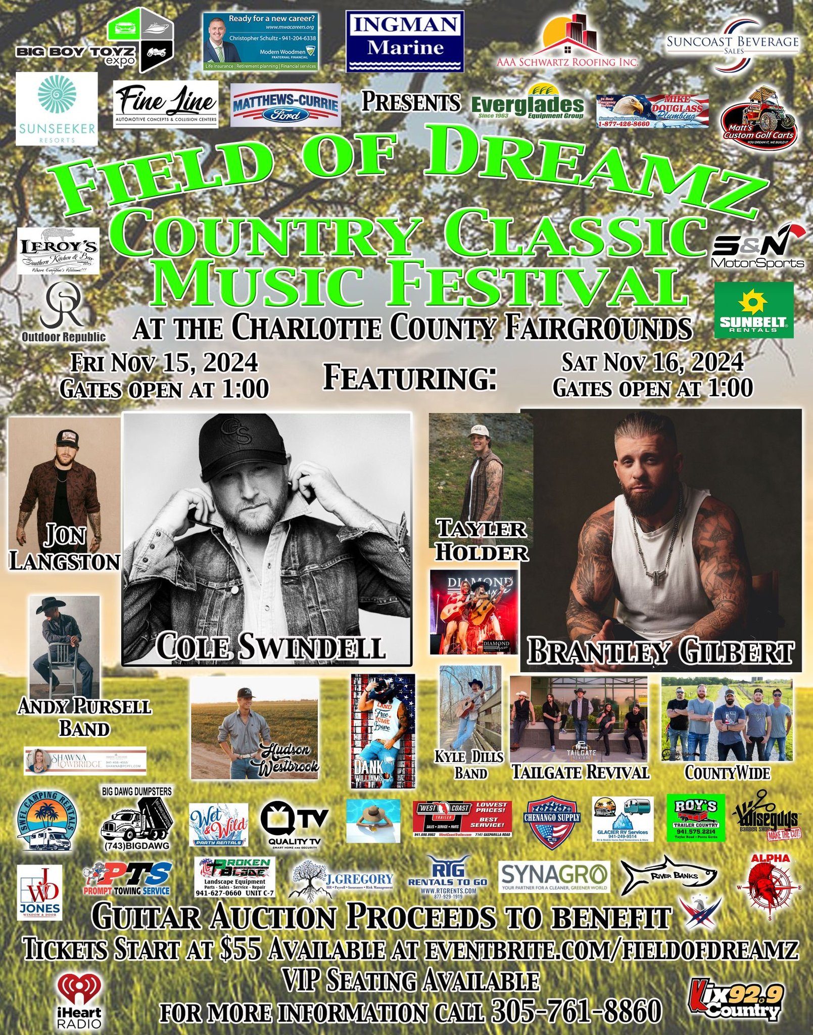 Field of Dreamz Country Classic Music Festival - Port Charlotte