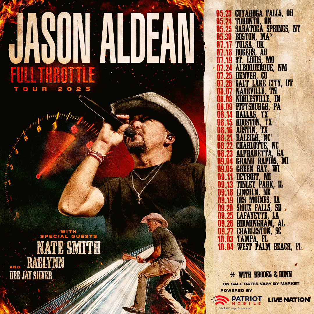 Jason Aldean, Nate Smith, RaeLynn, Dee Jay Silver - Tampa